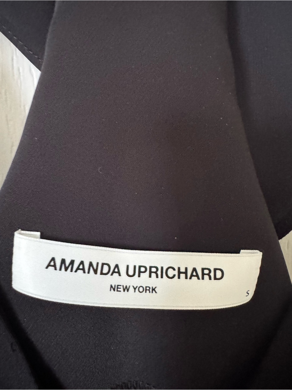 Amanda Uprichard Black Ruffle Layered Tank Top Size Small - Picture 2 of 4
